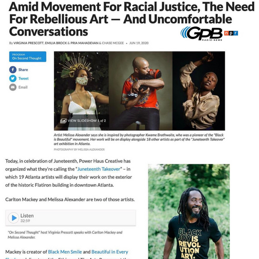 Black Men Smile® Founder Carlton Mackey Interviewed on Georgia Public Radio
