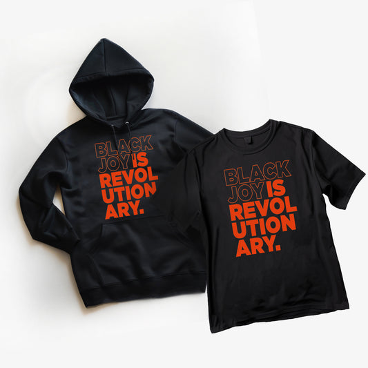 Black Joy Is Revolutionary (Bundle)(Black and Art Hype Orange)